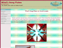 Tablet Screenshot of loomisflute.com